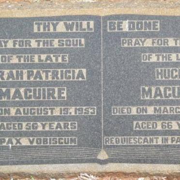 MAGUIRE Hugh -1959 &amp; Norah Patricia -1953