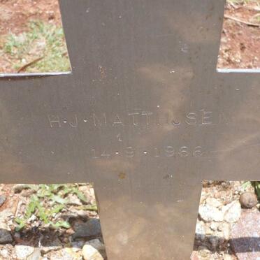 MATTHJSEN H.J. -1966