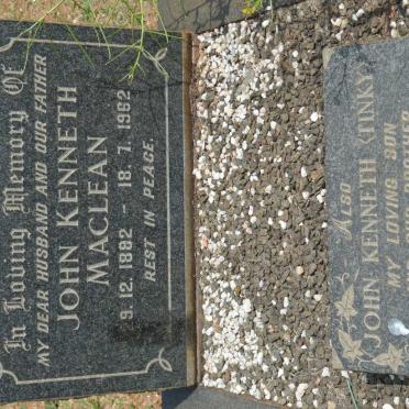 MacLEAN John Kenneth 1882-1962 :: MacLEAN John Kenneth 1916-1969