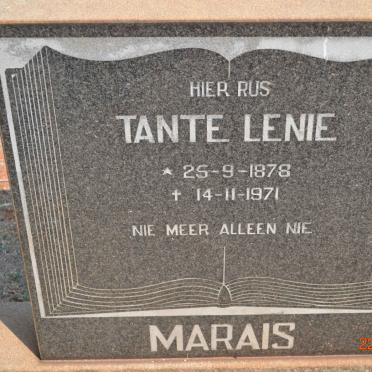 MARAIS Lenie 1878-1971
