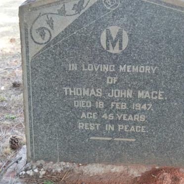 MACE Thomas John -1947