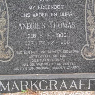 MARKGRAAFF Andries Thomas 1906-1966