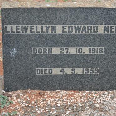 MEETS Llewellyn Edward 1918-1959