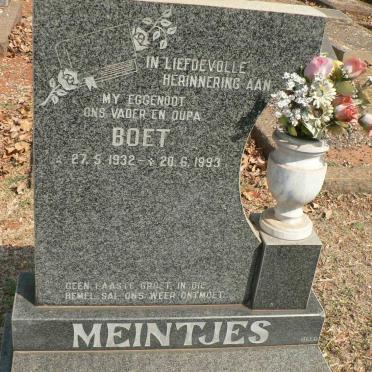 MEINTJES Boet 1932-1993