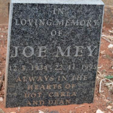 MEY Joe 1934-1995
