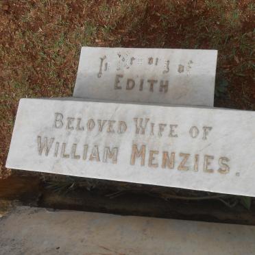 MENZIES Edith ?