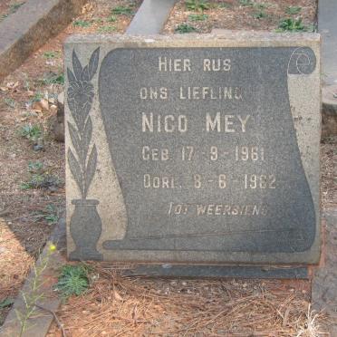 MEY Nico 1961-1962