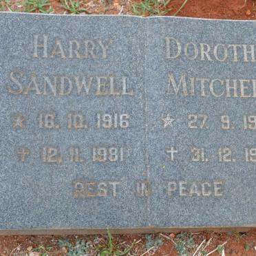 MITCHELL Dorothy 1908-1985 :: SANDWELL Harry 1916-1981