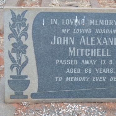 MITCHELL John Alexander -1964