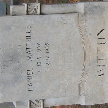 MITTON Daniel Mattheus 1942-1965