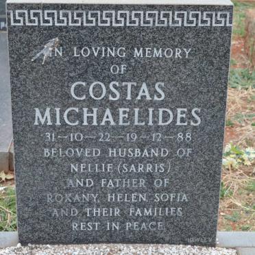 MICHAELIDES Costas 1922-1988