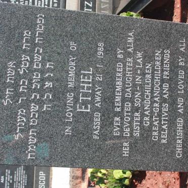 MOFSOWITZ Ethel -1988