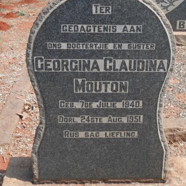 MOUTON Georgina Claudina 1940-1951