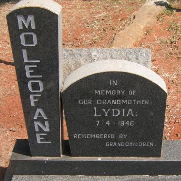 MOLEOFANE Lydia -1946