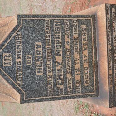 MORRISH Henry -1920 :: CLARK Emily -1940