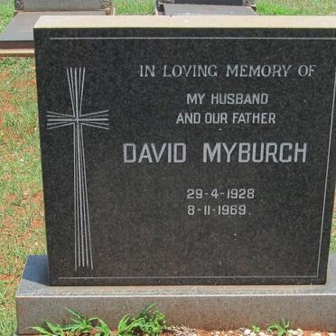 MYBURGH David 1928-1969