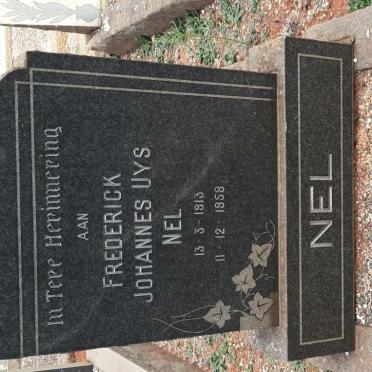 NEL Frederick Johannes Uys 1913-1958