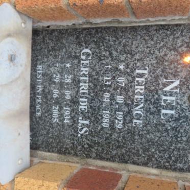 NEL Terence 1929-1980 &amp; Gertrude J.S. 1934-2005