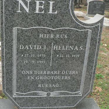 NEL David J. 1935-1995 &amp; Helena S. 1939-