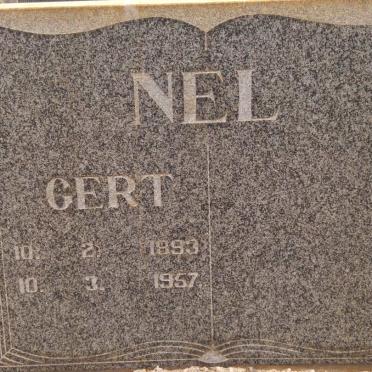 NEL Gert 1893-1957