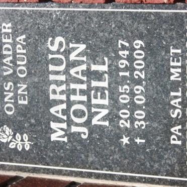 NELL Marius Johan 1947-2009