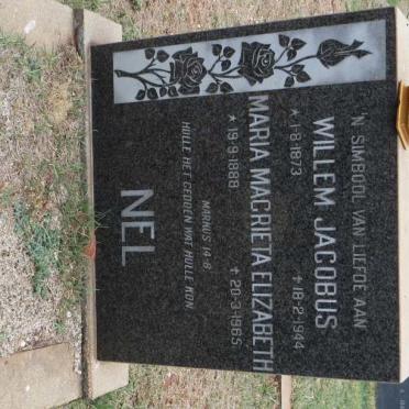 NEL Willem Jacobus 1873-1944 &amp; Maria Magrieta Elizabeth 1888-1965