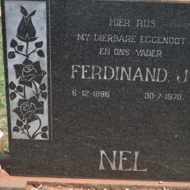 NEL Ferdinand J. 1896-1970