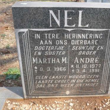 NEL Martha M. 1966-1966 :: NEL André 1977-1991