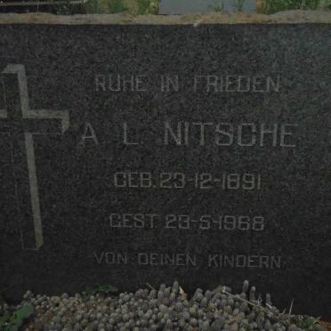 NITSCHE A.L. 1891-1968