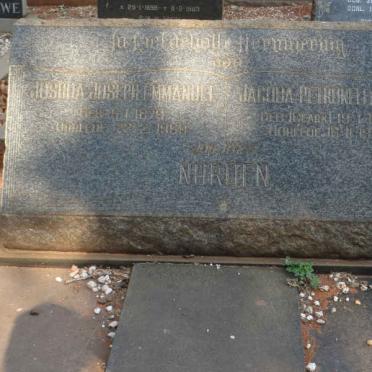 NORDEN Joshua Joseph Emanuel 1879-1969 &amp; Jacoba Petronella Susan CLARK 1893-1962