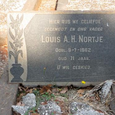 NORTJE Louis A.H. -1962