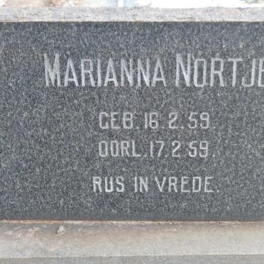 NORTJÉ Marianna 1959-1959