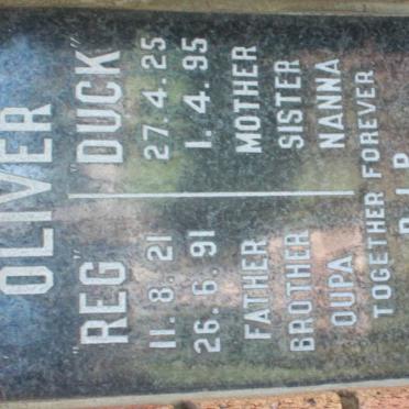 OLIVER Reg 1921-1991 &amp; Duck 1925-1995