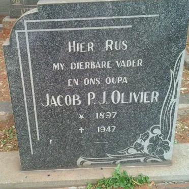 OLIVIER Jacob P.J. 1897-1947