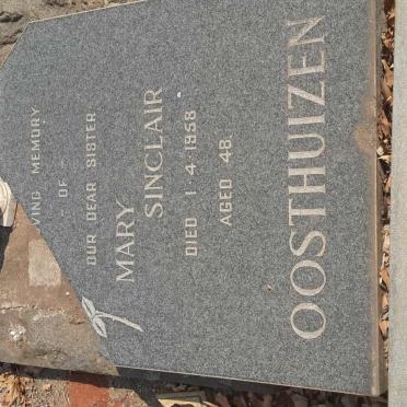 OOSTUIZEN Mary Sinclair -1958