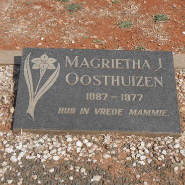 OOSTHUIZEN Magrietha J. 1887-1977