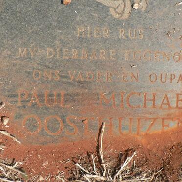 OOSTHUIZEN Paul Michael