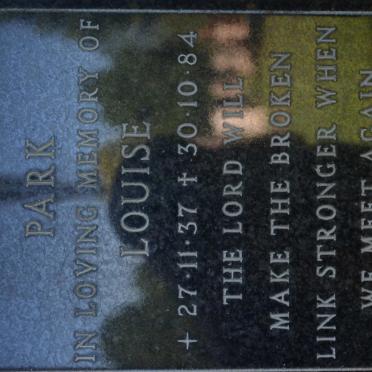 PARK Louise 1937-1984