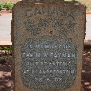 PAYMAN M.W. -1902