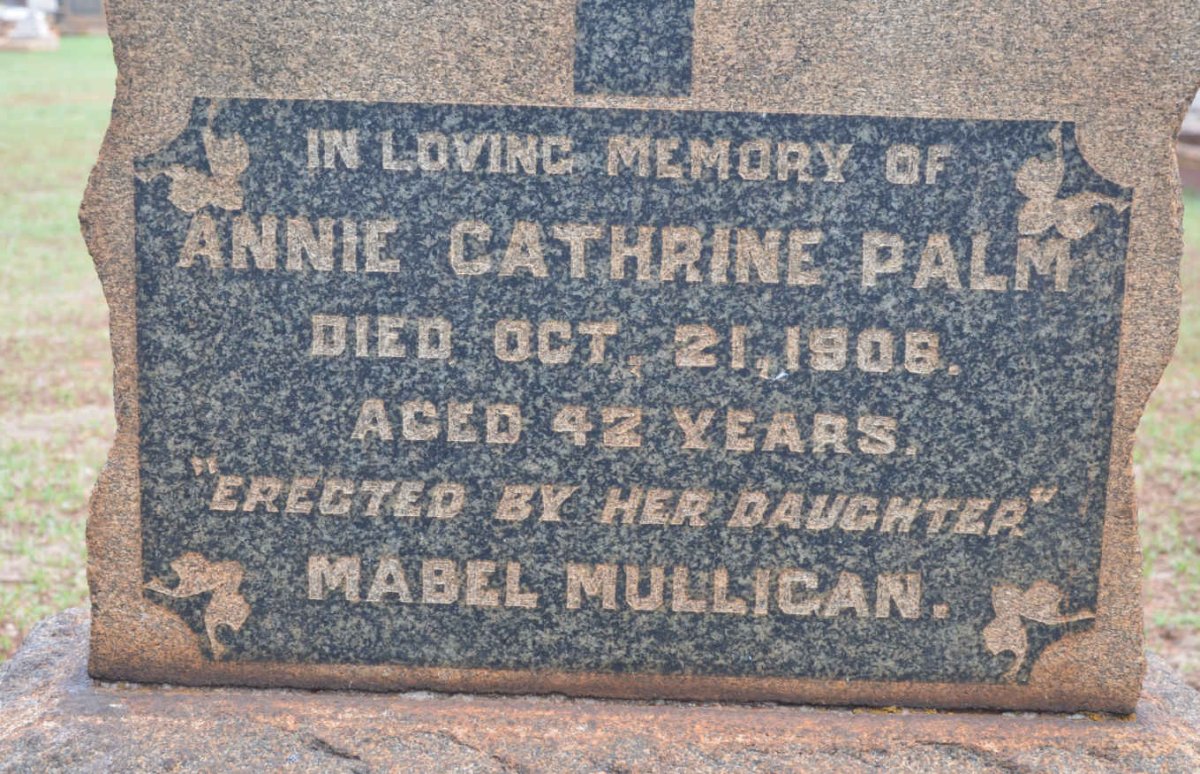 PALM Annie Cathrine -1906