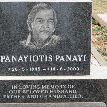 PANAYI Panayiotis 1945-2009