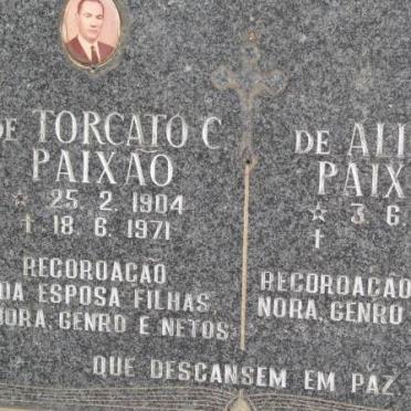 PAIXĀO Torcato C. 1904-1971 &amp; Alice A. 1907-