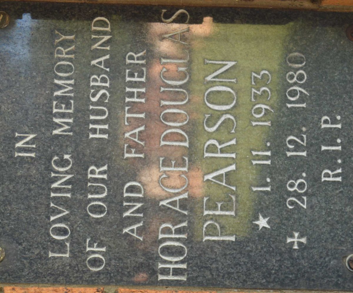 PEARSON Horace Douglas 1933-1980