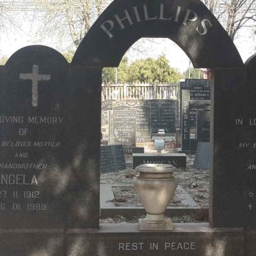 PHILLIPS John 1898-1969 &amp; Engela 1912-1999