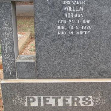 PIETERS Willem Adriaan 1896-1970