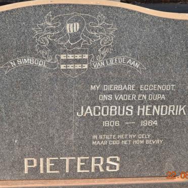 PIETERS Jacobus Hendrik 1906-1964