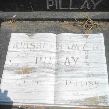 PILLAY Krishnasamy N. 1914-1988