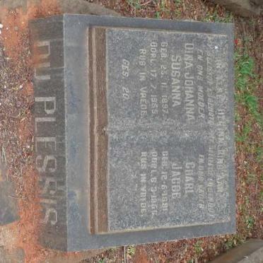 PLESSIS Charl Jacob, du 1891-19?? &amp; Dina Johanna Susanna 1897-1955