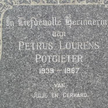 POTGIETER Petrus Lourens 1939-1967