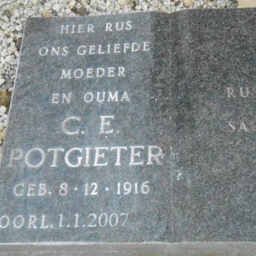 POTGIETER C.E. 1916-2007